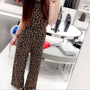 Micheal kors cheetah jumpsuit